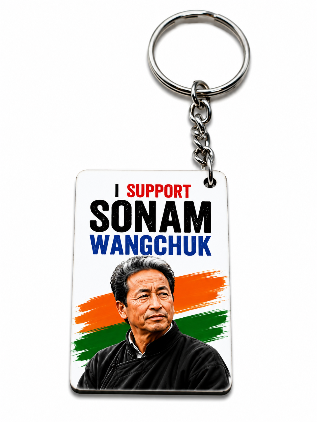 Sonam Wangchuk Logo Printed Keychain |