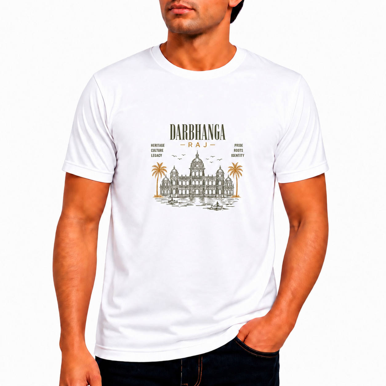 Darbhanga Mithila logo design tshirt print
