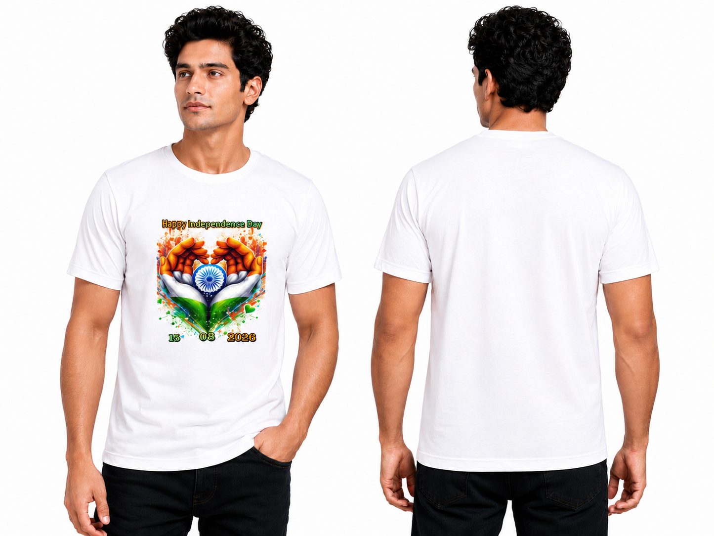 15 August Independence Day Graphic T-Shirt |