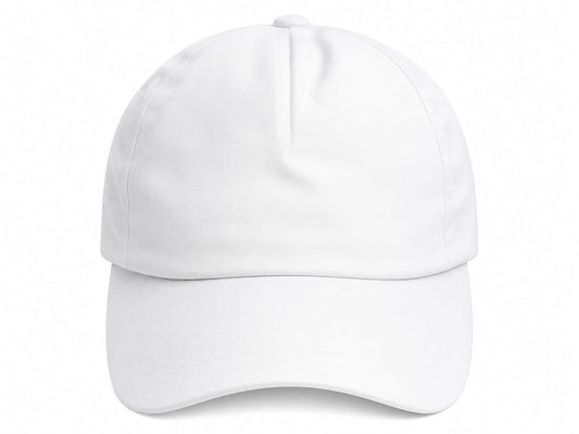 Premium Custom Printed White Cap | CR Print Hub