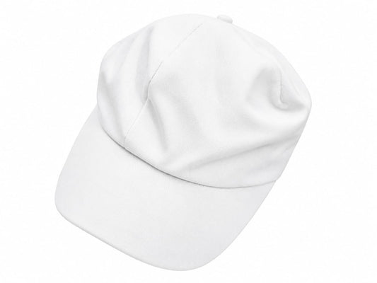 Custom White Cap Mockup | Plain Baseball Cap for Printing