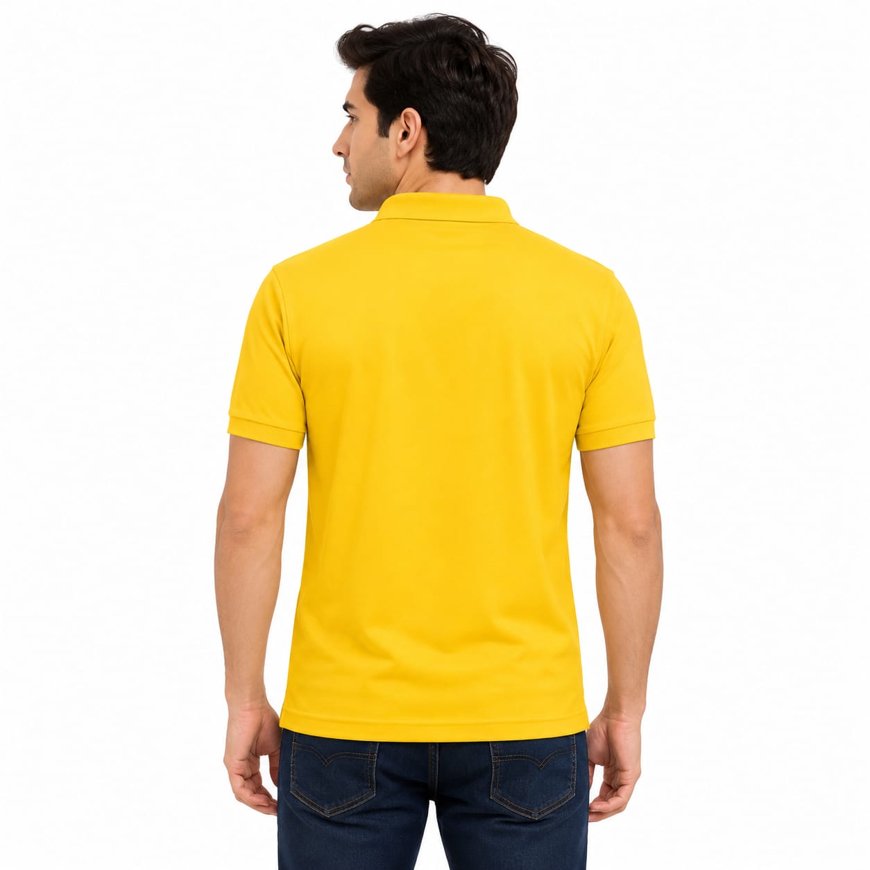 Custom Yellow  T-Shirt for Printing | Premium  Logo Print