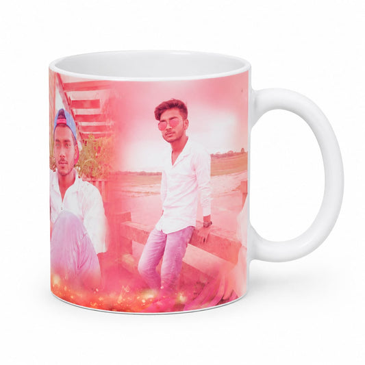 Personalized Photo Birthday Mug | Custom Photo Printed Gift Mug for Friends, Brother & Loved Ones