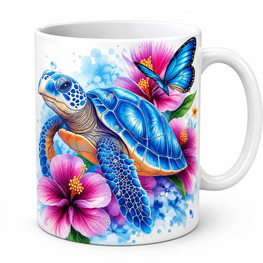Love Birds Printed Ceramic Coffee Mug