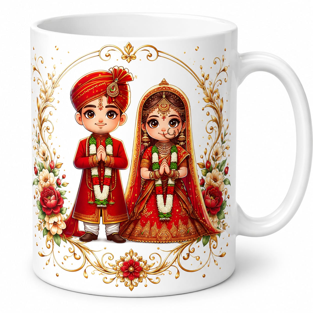 Cute Couple Marriage Design