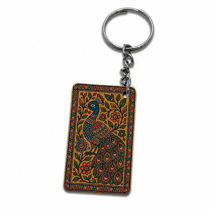 Mithila Art Printed Kitchen Towel | Traditional Madhubani Design | Sublimation Print | Soft & Reusable Kitchen Cloth