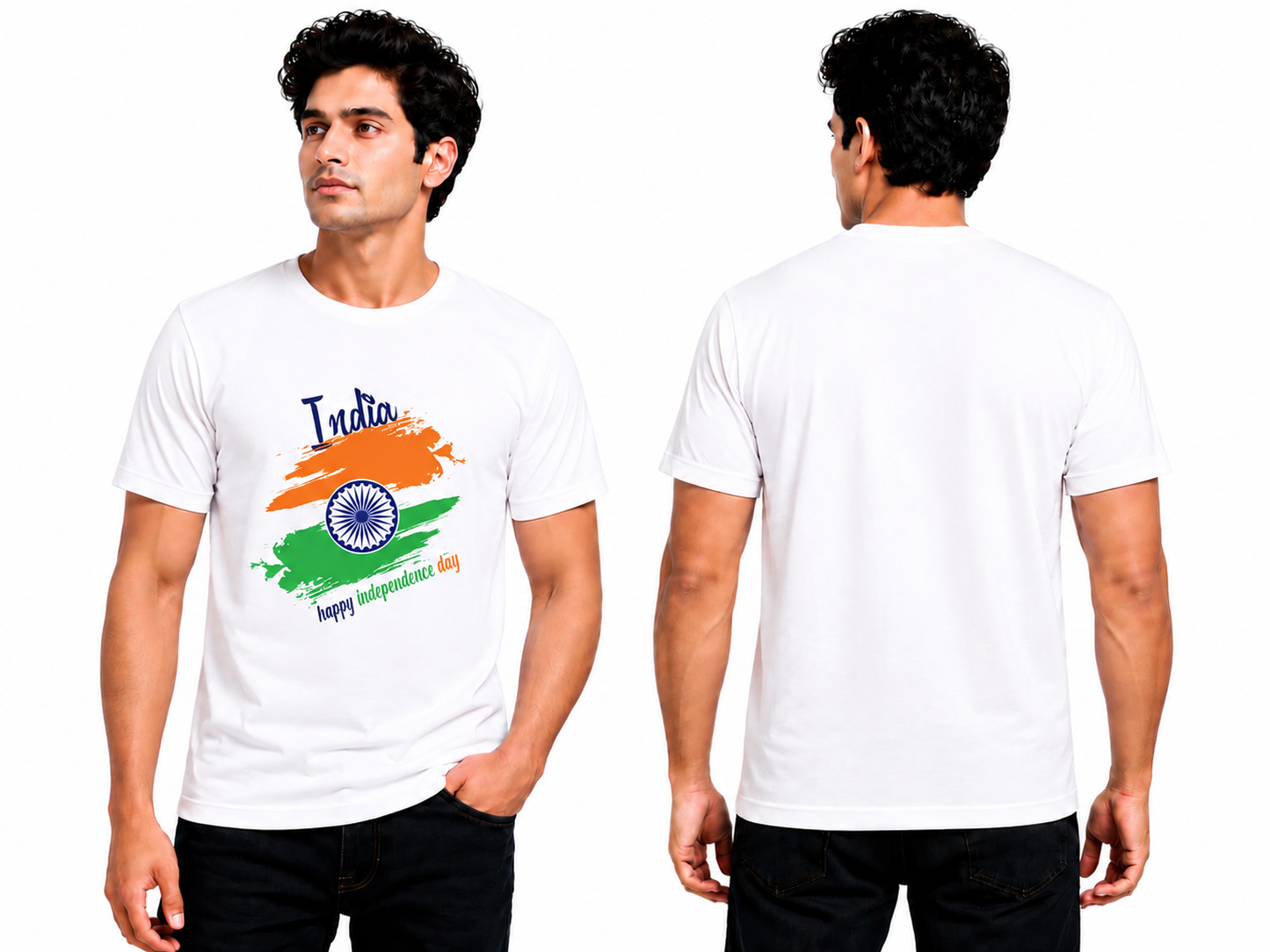 India Logo Graphic T-Shirt |