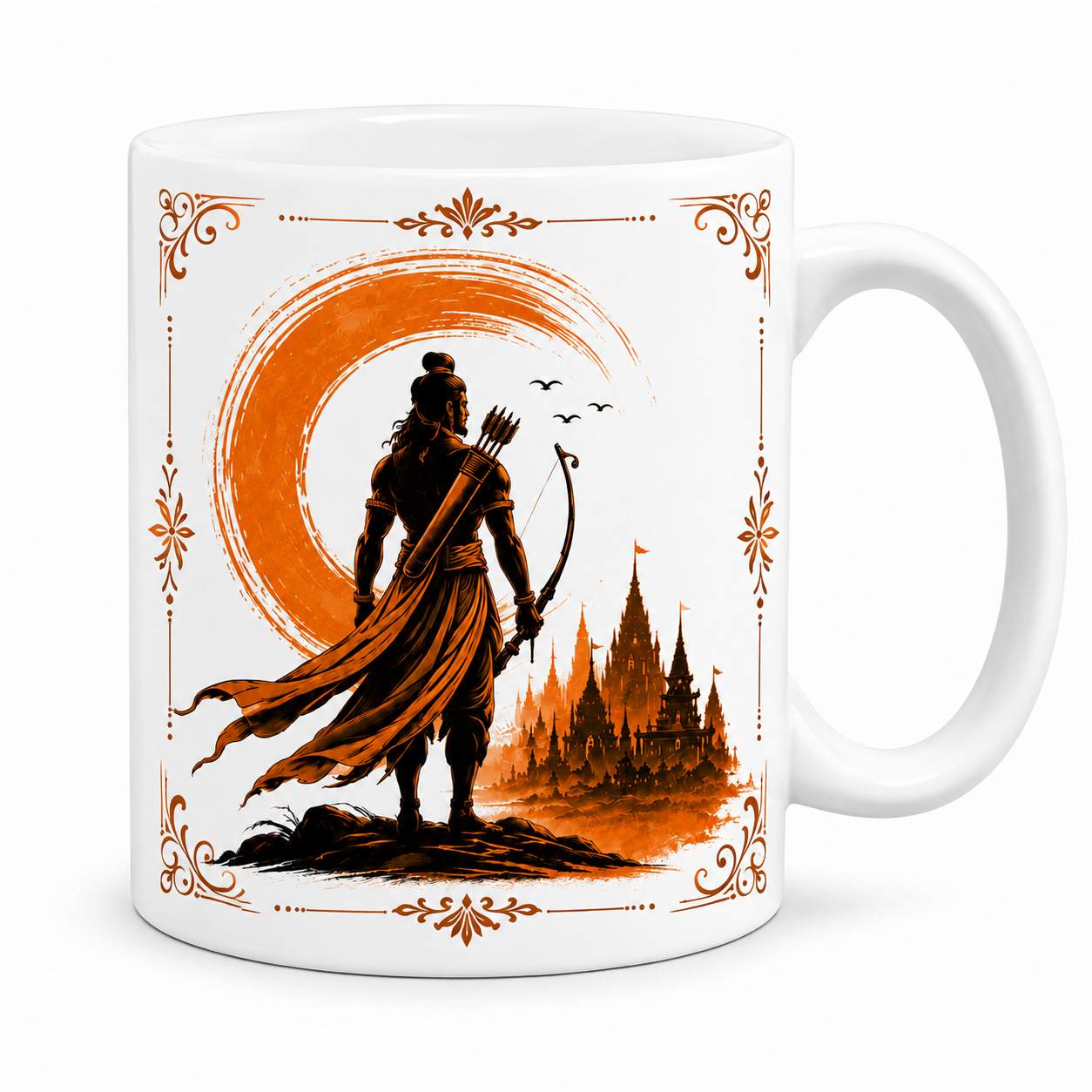 Shri Ram Logo Printed Mug