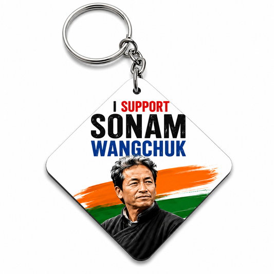 Sonam Wangchuk Logo Printed Keychain |